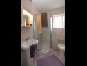 Apartementen Miriam - 200m from beach: SA1(2+1), A2(2+2) Ika - Kvarner  - Studio-appartment - SA1(2+1): badkamer met toilet