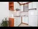 Apartementen Suzi - beautiful view and cosy: A1 crvena kuhinja(2+2), A2(2+2) Baska Voda - Riviera Makarska  - Appartement - A2(2+2): keuken