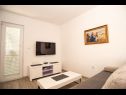 Apartementen Anđelko - air conditioning: A1(6+2), A2(6+2) Baska Voda - Riviera Makarska  - Appartement - A1(6+2): woonkamer