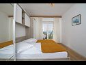 Apartementen Panorama - terrace with sea view: A1(4) Brela - Riviera Makarska  - Appartement - A1(4): slaapkamer
