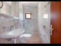 Apartementen Ante M - 100 m from beach: A1(4+2), A2(4+2), C3(2) Brela - Riviera Makarska  - Appartement - A2(4+2): badkamer met toilet