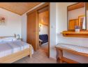 Apartementen Ante M - 100 m from beach: A1(4+2), A2(4+2), C3(2) Brela - Riviera Makarska  - Appartement - C3(2): slaapkamer