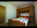 Apartementen Lovre - close to the sea : A1(6), A2(4+1) prizemlje, A3(5) Brela - Riviera Makarska  - Appartement - A3(5): slaapkamer