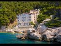 Apartementen Draga - 10 m from sea: A1(4+2), A2(2+2) Brela - Riviera Makarska  - huis
