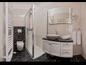 Apartementen Draga - 10 m from sea: A1(4+2), A2(2+2) Brela - Riviera Makarska  - Appartement - A1(4+2): badkamer met toilet