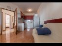 Apartementen Ruze - 200 m from sea : A1(6+1), A2(8+1) Brela - Riviera Makarska  - Appartement - A1(6+1): woonkamer