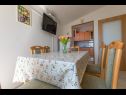 Apartementen Ruze - 200 m from sea : A1(6+1), A2(8+1) Brela - Riviera Makarska  - Appartement - A2(8+1): keuken en eetkamer