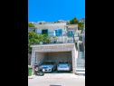 Apartementen Robert - sea view : A1(4+1), A2(4+2) Brela - Riviera Makarska  - huis