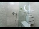 Apartementen Robert - sea view : A1(4+1), A2(4+2) Brela - Riviera Makarska  - Appartement - A1(4+1): badkamer met toilet