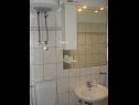 Apartementen Kate - 20m from the beach: A1(2+2), A2(2+2) Brist - Riviera Makarska  - Appartement - A2(2+2): badkamer met toilet