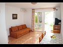 Apartementen Sea View - cosy & comfortable: A2 Zaborke(4), A4 Somina(2+2) Brist - Riviera Makarska  - Appartement - A4 Somina(2+2): woonkamer