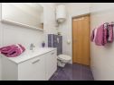 Apartementen Ivi - 100 m from pebble beach: A1(2+2), A2(2+2), A3(2+2), A4(4+4), A5(2+2) Drasnice - Riviera Makarska  - Appartement - A1(2+2): badkamer met toilet