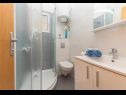 Apartementen Ivi - 100 m from pebble beach: A1(2+2), A2(2+2), A3(2+2), A4(4+4), A5(2+2) Drasnice - Riviera Makarska  - Appartement - A2(2+2): badkamer met toilet
