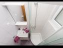 Apartementen Ivi - 100 m from pebble beach: A1(2+2), A2(2+2), A3(2+2), A4(4+4), A5(2+2) Drasnice - Riviera Makarska  - Appartement - A5(2+2): badkamer met toilet