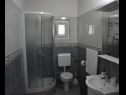 Apartementen Doris - entire floor & sea view : A1(5) Gradac - Riviera Makarska  - Appartement - A1(5): badkamer met toilet