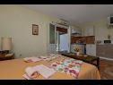 Apartementen Vlatko - affordable & cosy: SA1(4), SA2(2+2), SA3(2+2) Krvavica - Riviera Makarska  - Studio-appartment - SA2(2+2): slaapkamer