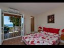 Apartementen Vlatko - affordable & cosy: SA1(4), SA2(2+2), SA3(2+2) Krvavica - Riviera Makarska  - Studio-appartment - SA3(2+2): slaapkamer