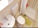 Apartementen Srzi 1 - 200 m from sea: A4(2+2), A5(4) Makarska - Riviera Makarska  - Appartement - A4(2+2): badkamer met toilet