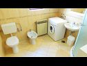 Apartementen Bor - with great view: A1(4+2)Garbin, SA2(2)Levant Makarska - Riviera Makarska  - Appartement - A1(4+2)Garbin: badkamer met toilet