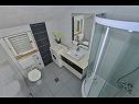 Apartementen Marijo - 300 m from beach: A1(4+1) Makarska - Riviera Makarska  - Appartement - A1(4+1): badkamer met toilet