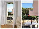 Apartementen Zrine - comfortable with a balcony: A1(2+2) Makarska - Riviera Makarska  - huis