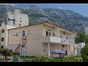 Apartementen Stipe - comfortable apartment for 6 person: A(4+2) Makarska - Riviera Makarska  - huis
