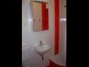 Apartementen Sini - with parking : A1 (4+1), SA2 (2), SA3 (2), A4 (3+1) Makarska - Riviera Makarska  - Appartement - A4 (3+1): badkamer met toilet
