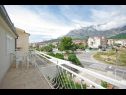 Apartementen Mila - 2 bedrooms and free parking: A4(4), A5(5) Makarska - Riviera Makarska  - Appartement - A4(4): balkon