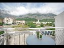 Apartementen Mila - 2 bedrooms and free parking: A4(4), A5(5) Makarska - Riviera Makarska  - Appartement - A4(4): uitzicht vanaf balkon