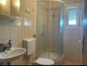 Vakantiehuizen Sandra - with pool : H(10+2) Makarska - Riviera Makarska  - Kroatië  - H(10+2): badkamer met toilet