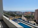 Vakantiehuizen Sandra - with pool : H(10+2) Makarska - Riviera Makarska  - Kroatië  - H(10+2): uitzicht