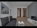 Apartementen Petar - 200 m from beach: A1(4) Makarska - Riviera Makarska  - Appartement - A1(4): woonkamer
