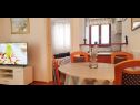 Apartementen Mila - 2 bedrooms and free parking: A4(4), A5(5) Makarska - Riviera Makarska  - Appartement - A4(4): eetkamer