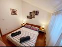 Apartementen Mila - 2 bedrooms and free parking: A4(4), A5(5) Makarska - Riviera Makarska  - Appartement - A4(4): slaapkamer