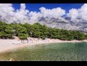 Apartementen Ennio - free parking: A1(6+2) Makarska - Riviera Makarska  - strand