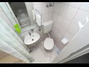 Apartementen Angel - nice garden: A1(4), SA(2) Makarska - Riviera Makarska  - Studio-appartment - SA(2): badkamer met toilet