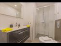 Apartementen Luxury - heated pool, sauna and gym: A1(2), A2(2), A3(4), A4(2), A5(4), A6(2) Makarska - Riviera Makarska  - Appartement - A1(2): badkamer met toilet