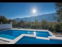 Vakantiehuizen Stipe - with pool : H(6+1) Rascane - Riviera Makarska  - Kroatië  - zwembad