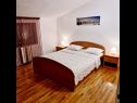 Apartementen Damir A1(4) Tucepi - Riviera Makarska  - Appartement - A1(4): slaapkamer