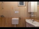 Apartementen en kamers Happiness - 70m to the beach: A2(4), SA3(2), R4(2), R5(2), R6(2), R7(2) Tucepi - Riviera Makarska  - Studio-appartment - SA3(2): badkamer met toilet