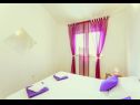 Vakantiehuizen Ned H(4+1) Tucepi - Riviera Makarska  - Kroatië  - H(4+1): slaapkamer