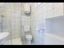 Apartementen Anki - 15 m from sea: A1(4), A2(3), A3(2+1), A4 east(2+1) Zivogosce - Riviera Makarska  - Appartement - A2(3): badkamer met toilet