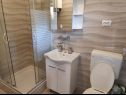 Apartementen Marica - 10m from sea: SA2(2), A3(2), SA5(2), SA6(2), SA7(2) Tisno - Eiland Murter  - Appartement - A3(2): badkamer met toilet