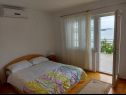 Apartementen Bila - 15m from the sea: A1(6) Tisno - Eiland Murter  - Appartement - A1(6): slaapkamer