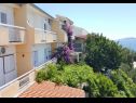 Apartementen Nina - sea view family apartments SA1A(3), A1Donji(2+1), A3(6), A4(4+1), A5(6), A6(4) Celina Zavode - Riviera Omis  - huis