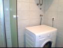 Apartementen Stric - 10 m from beach: A1(8+1) Dugi Rat - Riviera Omis  - Appartement - A1(8+1): badkamer met toilet