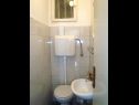 Apartementen Stric - 10 m from beach: A1(8+1) Dugi Rat - Riviera Omis  - Appartement - A1(8+1): toilet
