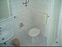 Apartementen Mari - 40 m from sea: A1(4), A2(2+2), SA3(2) Krilo Jesenice - Riviera Omis  - Studio-appartment - SA3(2): badkamer met toilet