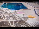 Apartementen Saga - with swimming pool A2(2+1), A3(6+1) Lokva Rogoznica - Riviera Omis  - zwembad