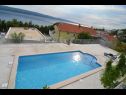 Apartementen Saga - with swimming pool A2(2+1), A3(6+1) Lokva Rogoznica - Riviera Omis  - zwembad
